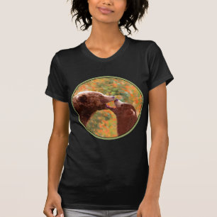 Grizzly Bear Mum and Cub Painting - Wildlife Art T-Shirt