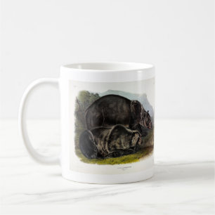 Grizzly Bear (North American Brown Bear) - Audubon Coffee Mug