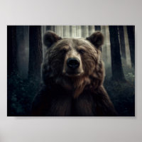 Grizzly Bear Painting