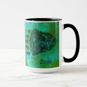 Grizzly Bear Paws - 15 oz. Combo Mug