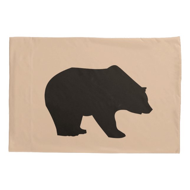 GRIZZLY BEAR PILLOWCASE (Back)