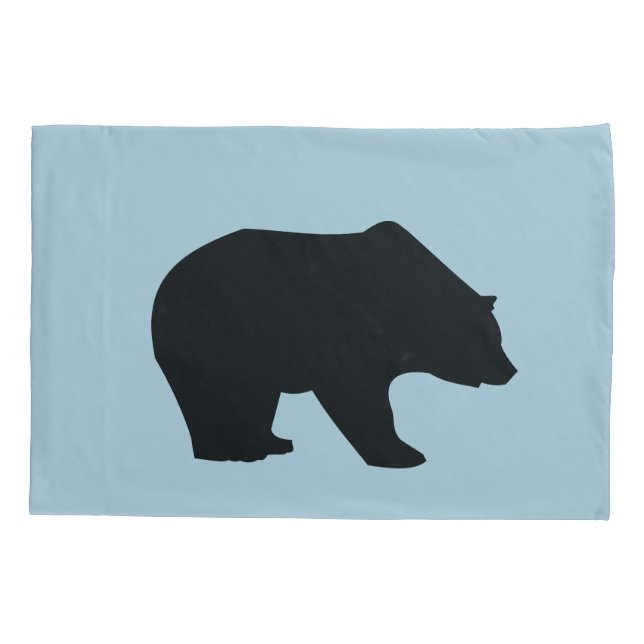 GRIZZLY BEAR PILLOWCASE (Back)