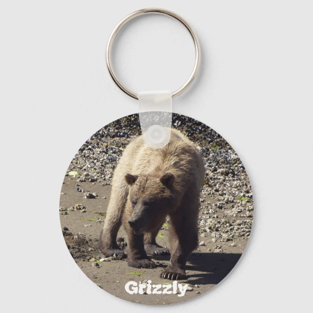 Grizzly Bear products Key Ring (Front)
