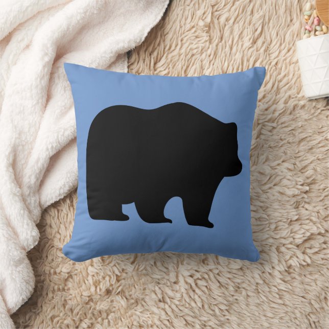 GRIZZLY BEAR THROW PILLOWS (Blanket)