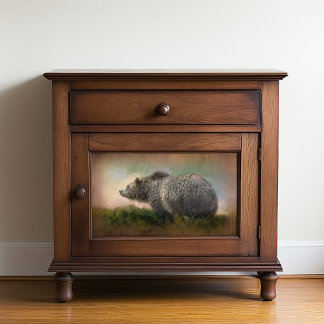 Grizzly Bear Wildlife Decoupage Tissue Paper