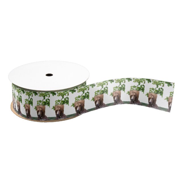 grizzly bears grosgrain ribbon (Spool)