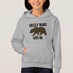 GRIZZLY BEARS LOVE ME FUNNY KIDS T-Shirts HOODIES