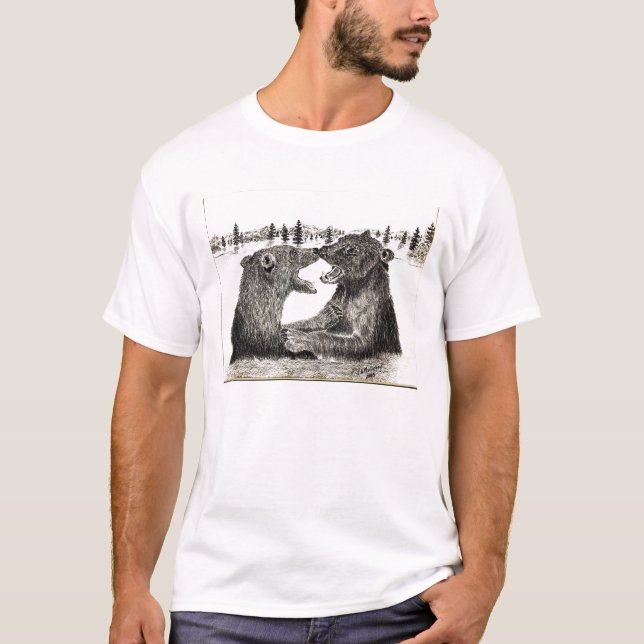 Grizzly bears  T-Shirt (Front)