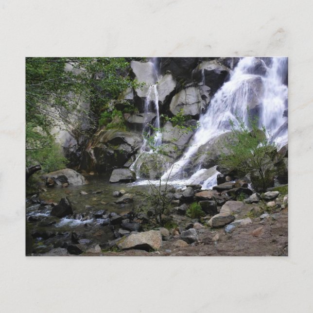 Grizzly Falls, King's Canyon National Park, CA Postcard (Front)