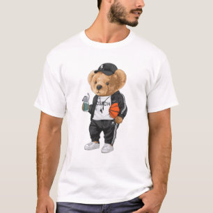 Grizzly Guidance: Basketball Coach T-Shirt