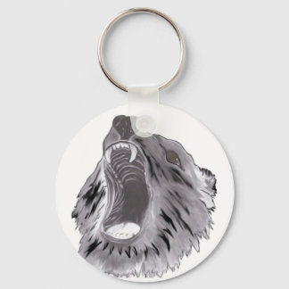 Grizzly Key Ring