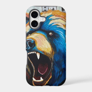 Grizzly Painting - Wildlife Art iPhone 17 Case