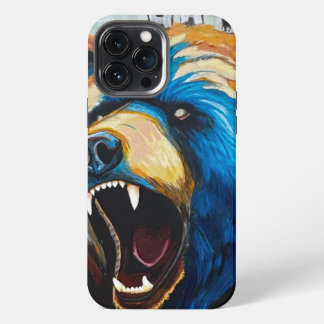 Grizzly Painting - Wildlife Art iPhone 13 Pro Max Case