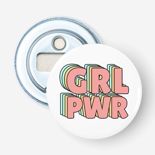 GRL PWR BOTTLE OPENER (Front)