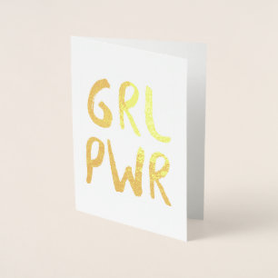 GRL PWR FOIL CARD