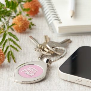 GRL PWR KEY RING