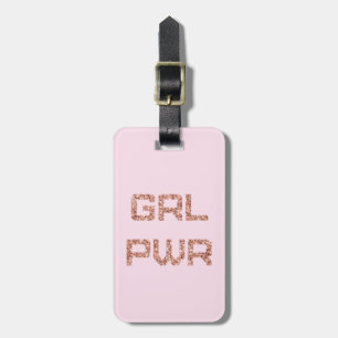 GRL PWR LUGGAGE TAG