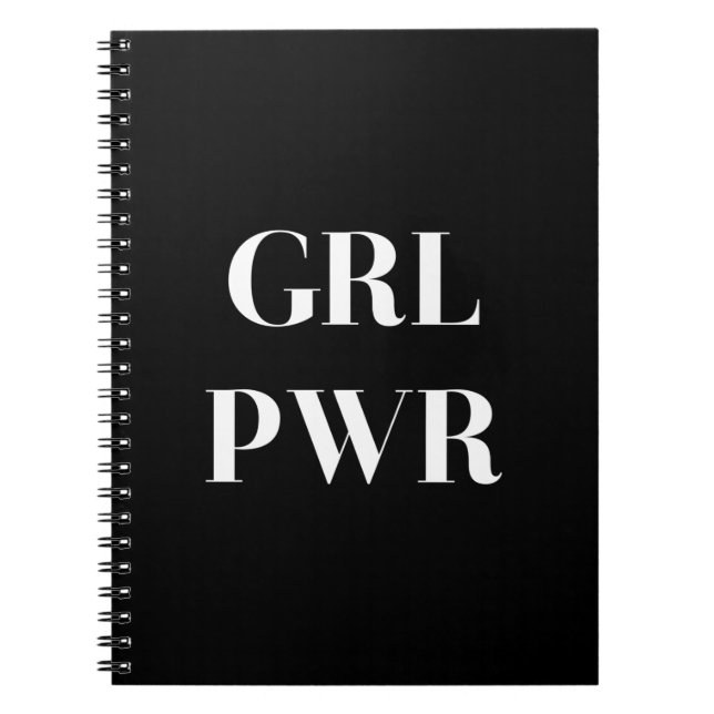 GRL PWR NOTEBOOK (Front)