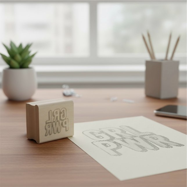 GRL PWR RUBBER STAMP (Creator Uploaded)