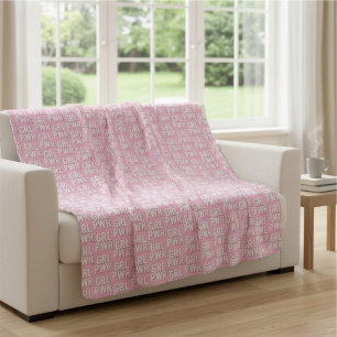 GRL PWR SHERPA BLANKET