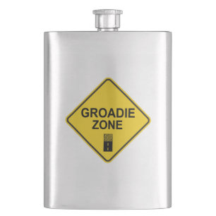 Groadie Zone Gravel Cycling Hip Flask