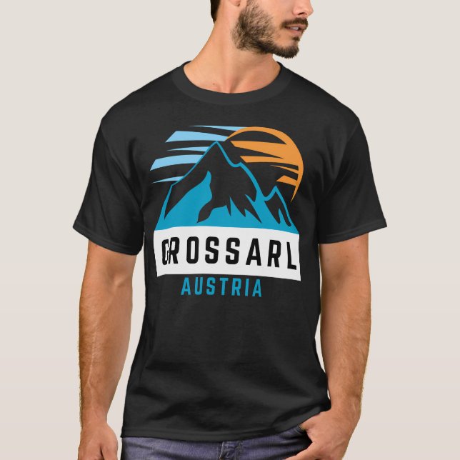Groarl -  Austria -  Ski And And Snowboarding Snow T-Shirt (Front)