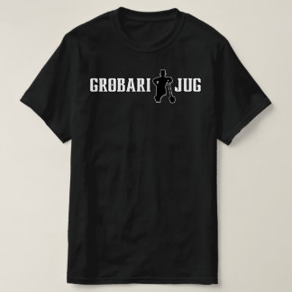 Grobari Jug Crno Beli T-Shirt