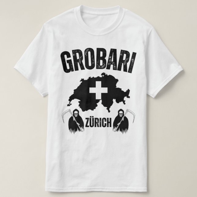 Grobari Zürich T-Shirt (Design Front)