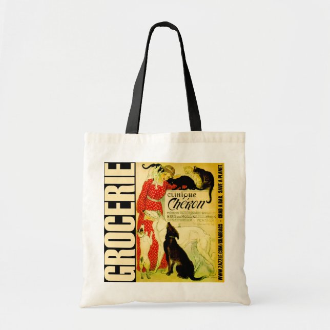 "Grocerie Cheron" Tote Bag (Front)