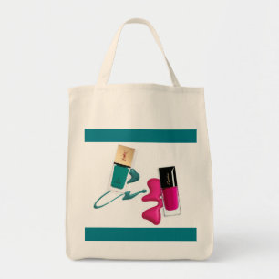 Grocery Nail Polish Tote Bag
