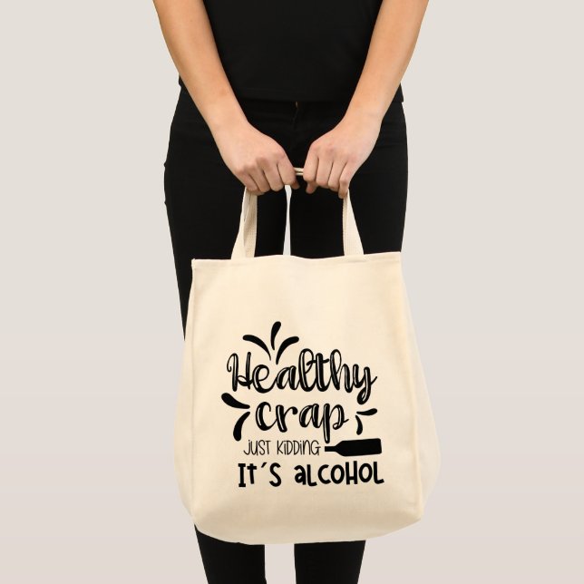 Grocery Quote Tote Bag  (Front (Product))