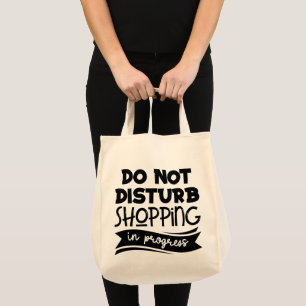 Grocery Quote Tote Bag 