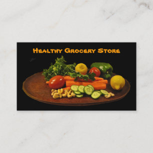 Grocery Store Business Card