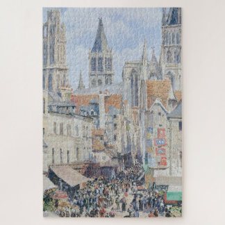 Grocery Street | Rouen France 1898 Camille Pissar Jigsaw Puzzle