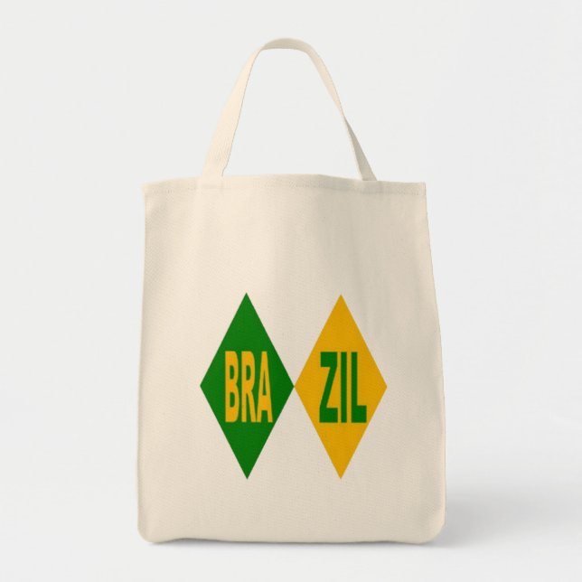 Grocery  Tote  BRAZIL Bag (Front)