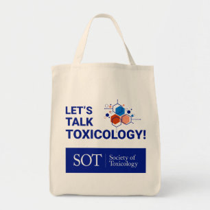 Grocery Tote - Let's Talk Toxicology (Abstract) Bag