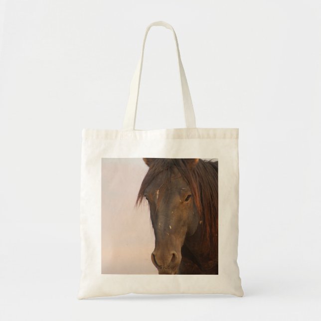 GROCERY TOTE WILD HORSES OF UTAH (Front)