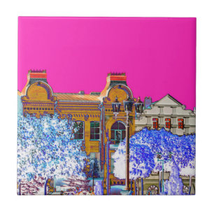 Grodno Belarus Architecture Ceramic Tile