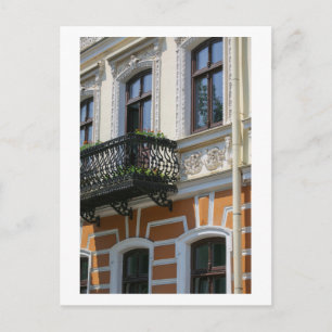 Grodno Belarus Architecture City Facade Details Postcard