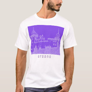 Grodno Belarus Architecture City View Castle T-Shirt