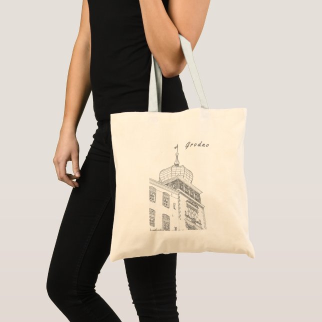 Grodno Belarus Architecture City View Castle Tote Bag (Front (Product))