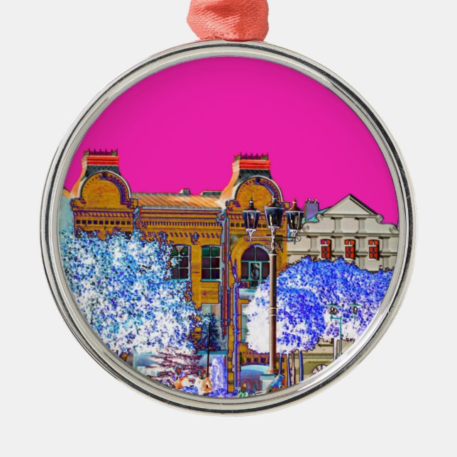 Grodno Belarus Architecture Metal Ornament (Front)