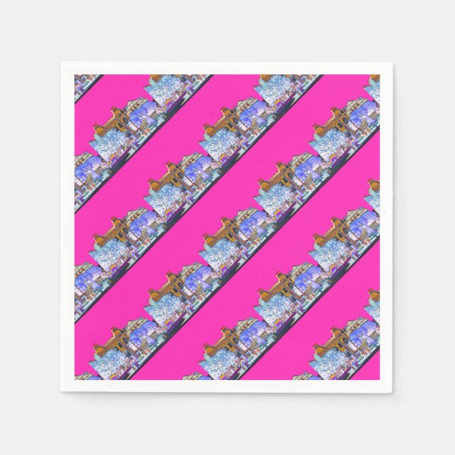 Grodno Belarus Architecture Napkin (Front)