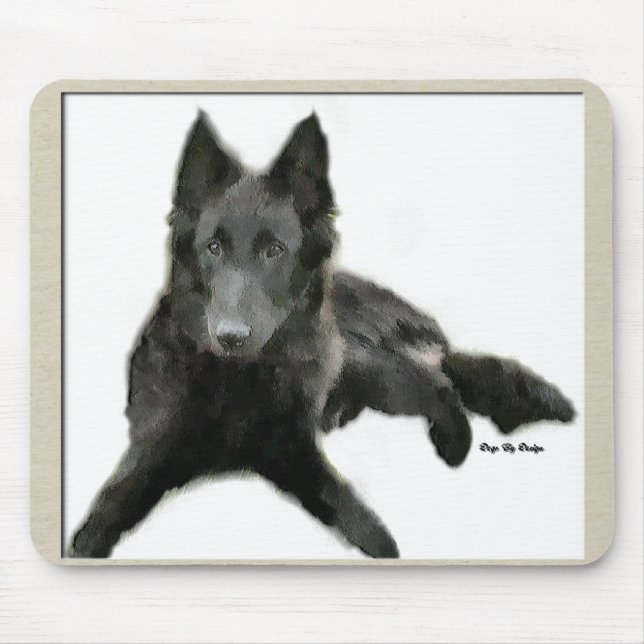 Groenendael Belgian Sheepdog Gifts Mouse Pad (Front)