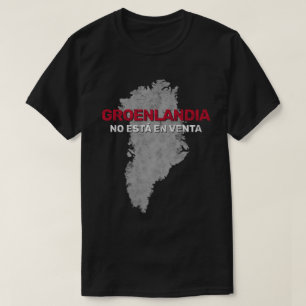 Groenlandia No Está En Venta Map T-Shirt