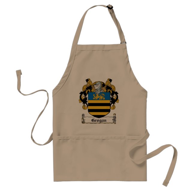Grogan Family Crest Standard Apron (Front)