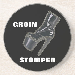 GROIN STOMPER    COASTER