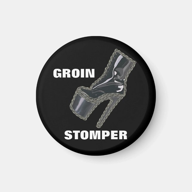 GROIN STOMPER   MAGNET (Front)