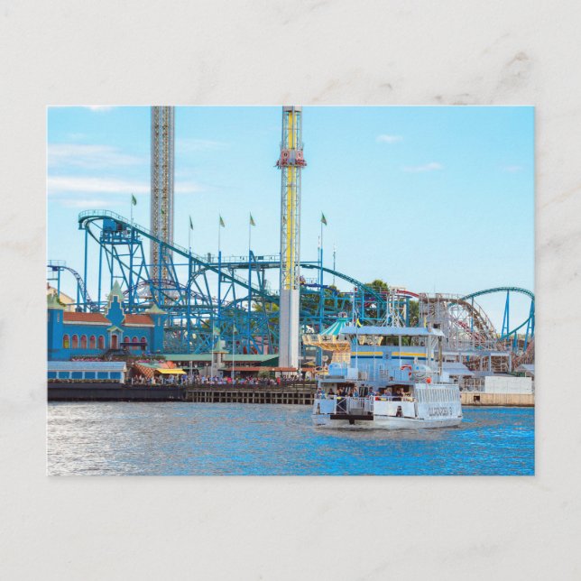 Grona Lund Amusement Park, Stockholm, Sweden Postcard (Front)