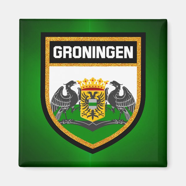 Groningen Flag Magnet (Front)